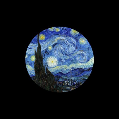 The Starry Night, Van Gogh, Art Wallpaper, Starry Night, Tumblr, Van, Instagram, Black, Art