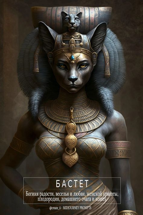 Baset Egyptian Goddess Tattoo, Egyptian Goddess Art, Egyptian Cat Goddess, Egypt Concept Art, Egyptian Tattoo Sleeve, Ancient Egyptian Goddess, Egypt Tattoo, Egyptian Cat, Ancient Egyptian Gods