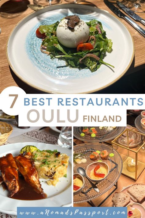 The Best Restaurants in Oulu - Foodie Guide Finland Food, Oulu Finland, Finland Travel, Roasted Chicken Breast, Food Lab, Pudding Desserts, Global Travel, Vegetarian Options, World Recipes