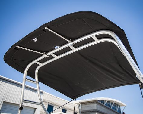 Boat Tops & Biminis - Sun Shades - SugarHouse Industries Pontoon Ideas, Sun Shelter, Sharing Economy, Boat Covers, Top Ideas, Sun Shade, Boating, Outdoor Gear, Tent