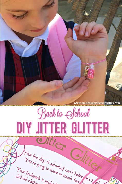 How to make your own Back to School Mommy Magic Jitter Glitter Jitter Glitter, First Day Jitters, Glitter Crafts, Going To School, Glitter Cards, Early Childhood Education, 4th Grade, First Day Of School, How To Make Your