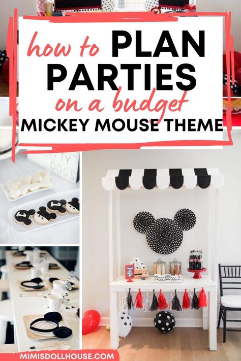 Mickey Mouse Birthday: Trending Mickey Mouse Parties. Let's celebrate your birthday Mickey Mouse style with some amazing and modern Mickey Mouse birthday ideas. Whether you want a monochromatic Mickey Mouse party or a traditional Mickey Mouse birthday celebration...these parties are sure to inspire. #mickey #mickeymouse #disney #party #partyideas #kidsbirthday #birthday #kidparties #mickeymousebirthday Modern Disney Party, Elegant Mickey Mouse Party, Oh Twodles Birthday Decor, Modern Mickey Mouse Birthday Party, Mickey Mouse Party Activities, Mickey Mouse Treats For Birthday Party, Vintage Mickey Party, Classic Mickey Mouse Birthday, Mickey Mouse Second Birthday Boy