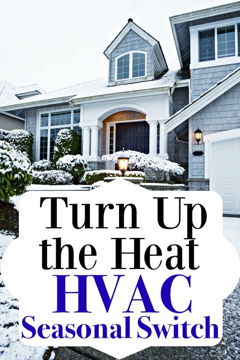 Turn Up the Heat – HVAC Seasonal Switch.  ad #HouseExperts Green Recycling, Homemade Cleaners Recipes, Winter Tips, Winter Hacks, Cleaner Recipes, Going Green, Mom Bloggers, Cleaners Homemade, Tidy Up