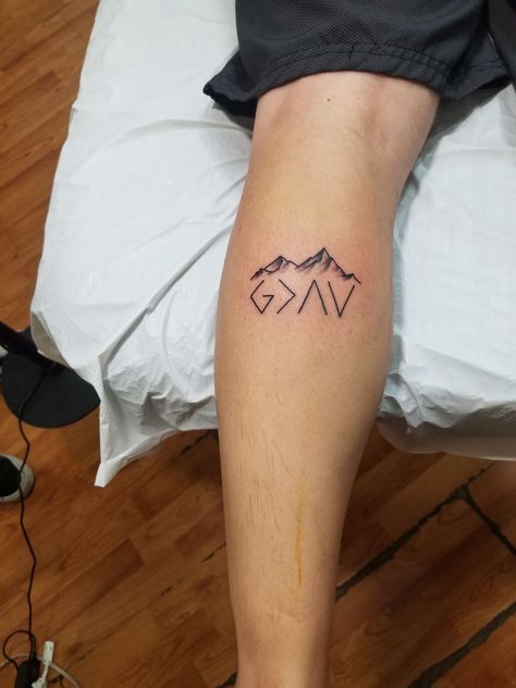 God is Greater than the highs and the Lows Tattoos God, T1d Tattoo, Highs And Lows Tattoo, Scripture Tattoos, Biblical Tattoos, Elements Tattoo, Faith Tattoo, Arm Band Tattoo, 1 Tattoo