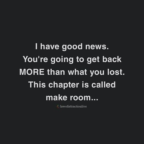 Law of Attraction ⭐Love Life⭐ on Instagram: “Drop a ❤️ to affirm this positive message. Make room for positive energy to enter your life. Let go of what doesn't feel good and focus on…” Good News Quotes, News Quotes, Law Of Attraction Love, Living The Life, Law Of Attraction Affirmations, Law Of Attraction Quotes, Manifestation Affirmations, Positive Messages, Manifestation Quotes