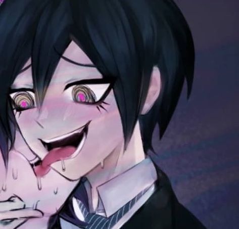 Pregame Saiouma, Pregame Shuichi, Danganronpa Art, Danganronpa Characters, Bendy And The Ink Machine, Danganronpa, Not Mine, Halloween, Quick Saves