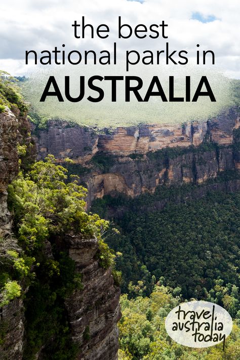 The best national parks in Australia. There are hundreds of Australian national parks, with incredible diversity from the coast to the snow. When you're trying to choose the best Australian national parks to visit, it can be hard to know where to start, which is why I've put together this list of the best national parks in each state and territory of Australia. #travel #australia #australiatravel #nationalparks Springbrook National Park Australia, Australian National Parks, Best National Parks, Sydney Beaches, Australia Itinerary, Sydney Travel, Australia Travel Guide, Outback Australia, National Parks Map