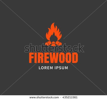 Wood Logo, Fire Wood, Logo Templates, Dough, Stock Vector, Vector Illustration, Logo Design, ? Logo, Wood