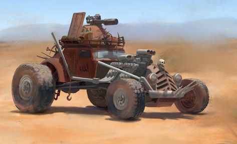 ArtStation - Killy Billy - Mad Max Inspired Car, José Vélez Mad Max Cars Art, Mad Max Cars, Cars Art, Car Max, Mad Max, Car Art, Random Stuff, Monster Trucks, Cool Art