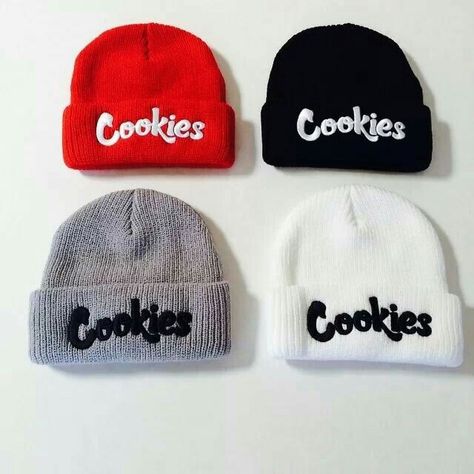 Cookies beanies Cookies Beanie, Cookies Clothing Brand, Cookies Beanie Outfit, Cookie Beanie, Y2k Beanie Aesthetic, Cookie Clothes, Cookies Branding, Beanie Outfit, Stylish Caps