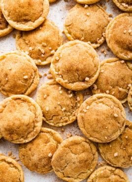 Cookie Recipes {A Year-Round Guide} - Two Peas & Their Pod Caramel Snickerdoodles, The Best Cookie Recipes, Chocolate Snickerdoodles, Snickerdoodle Blondies, Pumpkin Snickerdoodles, Cookie Ball, Toffee Bits, Snickerdoodle Cookie Recipes, Cookie Dough Balls