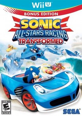 Just two years ago, Sega released a surprisingly solid kart racer by the name of Sonic & Sega All-Stars Racing. While not revolutionary, the sheer speed of the game and fan service sprinkled in made for a fantastic spin-off for the blue wonder and friends, leaving many hungry for more. Fast forward to the present, and we have a new sequel by the name of Sonic & All-Stars Racing Transformed. Wii U Games, Game Sonic, Xbox 1, Sega Games, Xbox 360 Games, Starting Line, Racing Games, Arsenal Fc, Nintendo 3ds