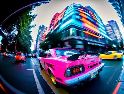 #fisheye #pointofview #pov #ai #phonk #racing #racingcar #fastandfurious #needforspeed #underground #bigcitylife #cars City Fisheye, Fish Eye Perspective, Eye Perspective, Tokyo Drift, Car Drawing, Fish Eye, City Car, Drawing Inspo, Car Drawings