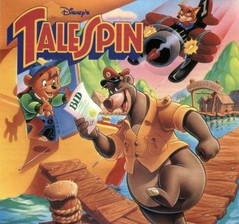 TaleSpin - Disney (1991).. Toon Disney, Disney Afternoon, Childhood Cartoons, John Rambo, Cartoon Network Shows, Old School Cartoons, Childhood Nostalgia, Saturday Morning Cartoons, Old Shows