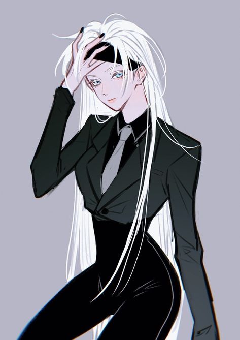 Anime Inspired Outfits, 영감을 주는 캐릭터, Anime Oc, Anime Inspired, White Hair, Anime Outfits, Cute Anime Character, Anime Character Design, Jujutsu Kaisen