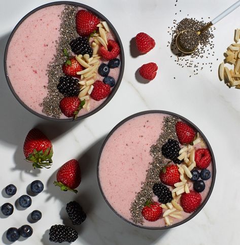 Tofu Smoothie, Tofu Recipes Healthy, Protein Smoothie Bowl, Oat Milk Recipe, Dragon Fruit Smoothie, Silken Tofu, Nutritious Smoothies, Berry Smoothie, Vanilla Yogurt