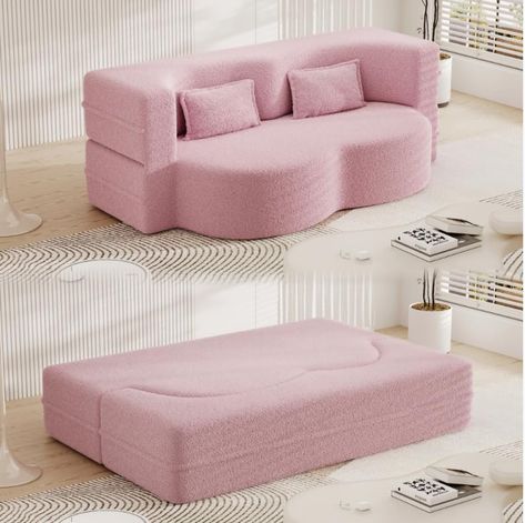 PRICES MAY VARY. 【Full SIze Sofa Measures】Mattress(Sofa bed):78"L x 54"W x 15"H. Sofa: 78"L x 45"W x 30"H . Vacuum packaging. No assembly required.Please open the packaging and wait for 24-48 hours for fully rebound. 【Space Saver】With its 3-tiered multi-functional design, this folding sofa bed couch creates the perfect layout for your space. It will not waste attic space; If you not used for sleep, the mattress can fold to a comfortable floor couch, perfect for lounging or gaming. It can also be Full Size Sofa Bed, Floor Futon, Size Sofa, Floor Couch, Bear Fabric, Folding Sofa Bed, Floor Sofa, Folding Mattress, Loveseat Sleeper