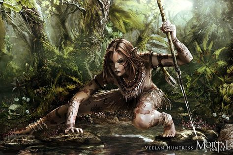 Types Of Elves, Forest Elf, Female Elf, Elf Art, Heroic Fantasy, Wood Elf, My Fantasy World, Fantasy Races, Tarzan