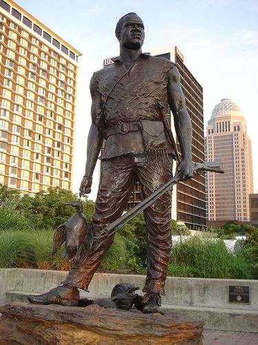 York and his contributions to the success of the Lewis and Clark Expedition is not a well known part of American history. When retelling the story of the expedition, historians rarely mention him or recognize him as an explorer who was instrumental in helping map areas of the western United States. York’s story begins as an enslaved African in Caroline County, Virginia in 1784. His slave owner was named John Clark. John Clark’s son William Clark and York grew up and played together as children, Lewis And Clark Expedition, William Clark, John Clark, Western United States, Family Separation, History Nerd, National Heroes, Missouri River, Lewis And Clark