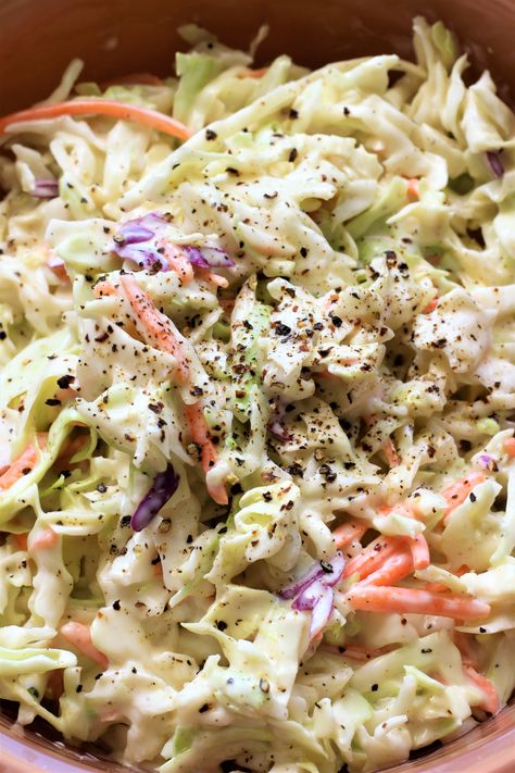 Easy Coleslaw - My Recipe Treasures Things To Make With Bagged Coleslaw, Coleslaw Recipe Using Bagged Cabbage, Bag Coleslaw Slaw Recipes, Recipes With Bagged Coleslaw, Cole Slaw Bag Mix Recipes, Bag Coleslaw Recipe, Coleslaw Mix Recipes, Recipe For Coleslaw, Easy Coleslaw Recipe