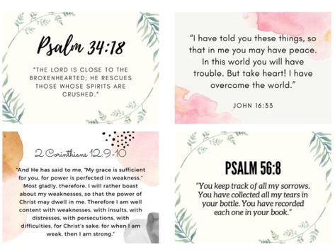 Baby Bible Verses, Hope Bible Verses, Jesus Wept, Losing A Baby, Printable Scripture, Bible Verses For Kids, Comforting Bible Verses, Biblical Encouragement, Overcome The World