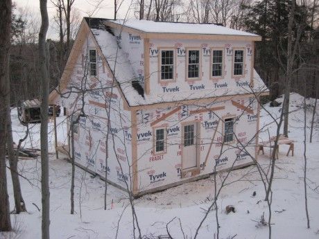 Dormer on one side of house end to end. Lindt would run end to end. Bedroom and office upstairs Dormer Addition, Dormer House, Dormer Roof, Frame Projects, Timber Frame Barn, Staircase Railing, Shed Dormer, Timber Frames, Bedroom Barndominium