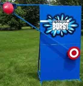 Pitch Burst Diy Dunk Tank, Backyard Carnival, Diy Carnival Games, Summer Party Games, Carnival Games For Kids, Picnic Games, Dunk Tank, School Carnival, Youth Games