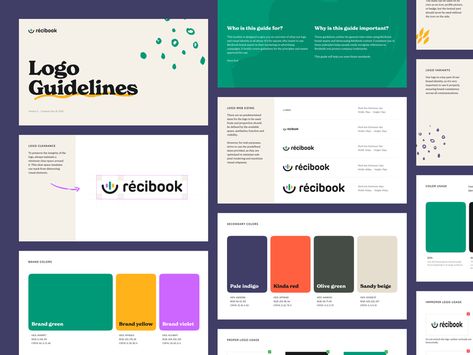 Brand Guidelines Color Palette, Marketing Collateral Design, Brand Style Guide Template, Corporate Design Manual, Brand Guidelines Book, Logo Guidelines, Style Guide Template, Menu Card Design, Brand Identity Guidelines