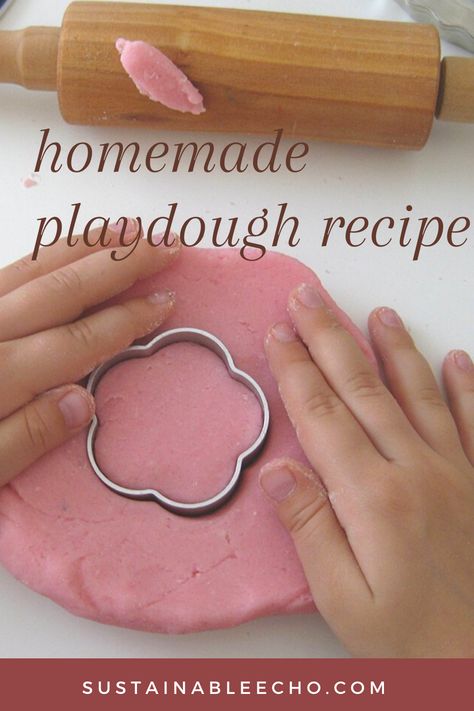 Playdough With Cream Of Tartar, Playdough Recipe No Cook, Simple Playdough, No Cook Playdough, Cream Of Tartar Recipe, Make Playdough, Cooked Playdough, Homemade Playdough Recipe, No Cook