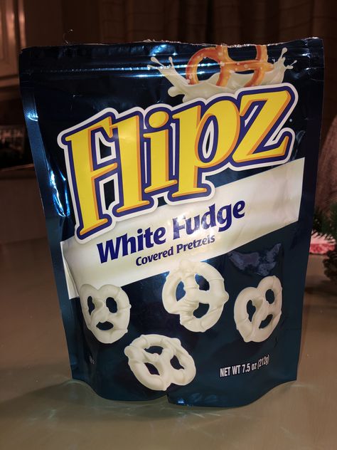 Flipz Pretzels, White Pretzels, White Fudge, White Chocolate Covered Pretzels, White Chocolate Pretzels, Fudge Flavors, Covered Pretzels, Food Stations, Chocolate Pretzels