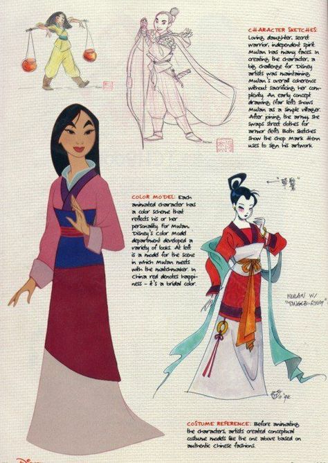 Art of Mulan sheet Mulan Character Design, Mulan Ancestors, Shanyu Mulan, Mulan Concept Art, Mulan Animation, Mulan Warrior, Gengis Kan, Mulan Fanart, Shape Language