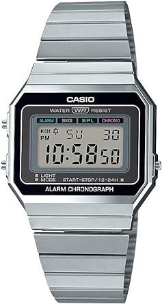 Amazon.com: Casio Men's A700W-1ACF Classic Digital Display Quartz Silver Watch : Clothing, Shoes & Jewelry Casio Classic, Amazing Watches, Digital Display, Wrist Watches, Slim Case, Silver Watch, Shopping List, Vintage Collection, Shoes Jewelry