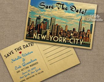 Wedding Invitations Travel, Retro Nyc, Nyc Subway Map, Travel New York, New York Theme, Travel Nyc, Nyc Print, New York City Skyline, Brooklyn Wedding