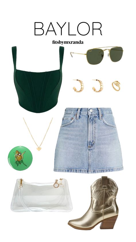 BAYLOR OOTD #outfitinspo #gameday #gamedayfit Baylor Gameday Outfit, Texas Girl, Concert Fits, Gameday Outfit, Polyvore Outfits, Latest Fashion Clothes, Connect With People, Your Aesthetic, Creative Energy