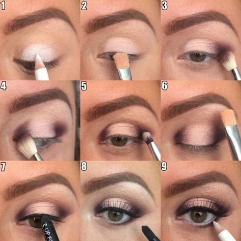 Trucco Smokey Eye, Halo Eye Makeup, Beautiful Bridal Makeup, Bridal Makeup Tutorial, Eyeshadow Ideas, Wedding Makeup Tutorial, Eyeshadow Tips, Bridal Eye Makeup, Pink Eye Makeup