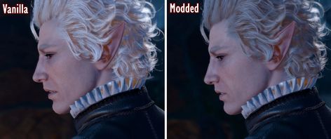 PATCH 9 EARLY ACCESS - Astarion's Hair Fix at Baldur's Gate 3 Nexus - Mods and community Baldurs Gate 3 Character Creation Mods, Astarion Hair, Bg3 Character Creation No Mods, Baldurs Gate 3 Mods, Baulders Gate 3 Character Creation, Bg3 Mods, Skyrim Armor, Baldur's Gate 3, Hair Fixing