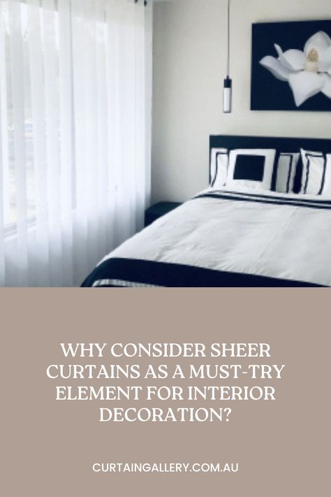 Looking to elevate the look of your Perth-based home within budget? Here are the reasons why you can buy sheer curtains from the sellers of Perth. Window Decoration, Sheer Curtain, Sheer Curtains, Window Coverings, Window Decor, The Window, Interior Decor, Perth, Window Treatments