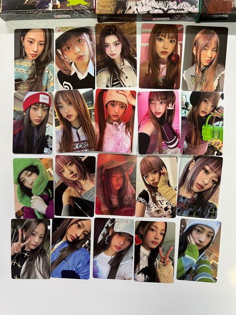 Newjeans Omg Photocards, Newjeans Omg, Danielle Haerin, Hyein Newjeans, Twitter Update, South Korean Girls, Photo Cards, Cute Pictures, Girl Group