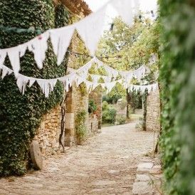 Village Fete, Wedding Fotos, Provence Wedding, Wedding Bunting, Quaint Village, French Wedding, Pink Grapefruit, Popular Wedding, Wedding Themes