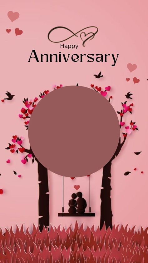 Happy Anniversary Story, Anniversary Story, Ulang Tahun Perkahwinan, Happy Wedding Anniversary Cards, Happy Anniversary Photos, Collage Photo Frame Design, Happy Birthday Icons, Happy Birthday Clip, Sulam Alis