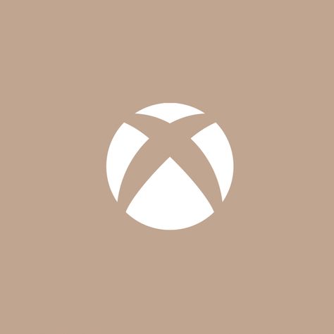 #aesthetic Xbox Aesthetic, App Covers, Messenger Logo, Light Brown, Xbox, Company Logo, Tech Company Logos, Quick Saves