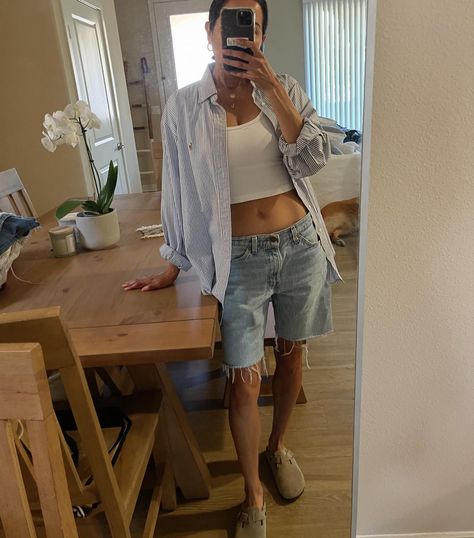 bury me in vintage levi’s !! • jeans, jorts, & shorts • Vintage Levi Shorts Outfits, Shorts Outfit, Levi’s 501, Long Shorts, Vintage Levis, Short Outfits, Quick Saves