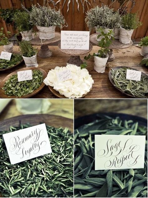 Herbs for Wedding Ceremony Toss Hay Wedding, Herb Wedding, Vintage Shabby Chic Wedding, Wedding Toss, Pagan Wedding, Wedding Send Off, Wedding Exits, Eco Wedding, Sustainable Wedding