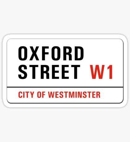 London Street Sign, London Stickers, Street Name Sign, London Sign, Oxford Street London, Album Artwork Cover Art, Street Tattoo, City Sign, London Brands