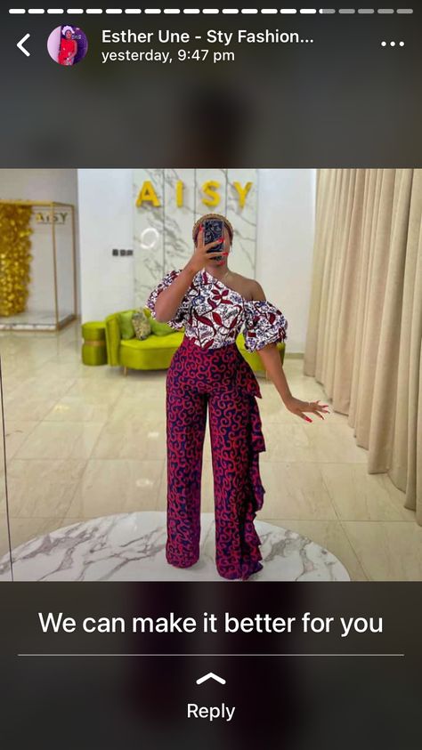 Tops For Palazzo Pants, Ankara Jumpsuit, African Print Jumpsuit, Plus Size Baddie Outfits, African Print Dress Ankara, Short African Dresses, Best African Dresses, African Print Dress Designs, Stylish Work Attire