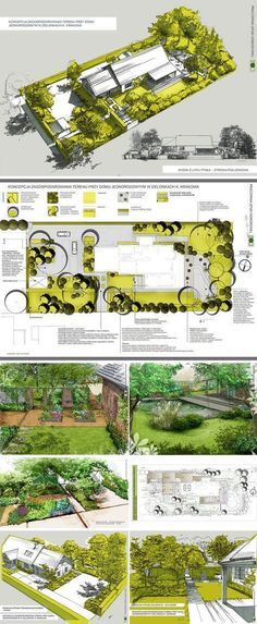 Landscape architecture, urban & garden design www.houblon.org Landscaping Architecture, Urban Garden Design, Landscape Design Drawings, Landscape Architecture Drawing, Architecture Sketchbook, Landscape Sketch, Architecture Design Drawing, Landscape Concept, Garden Design Plans