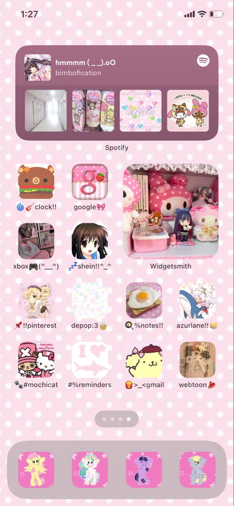 Phone Lay Out Ideas, Cutecore Ios Layout, Cute Core Phone Layout, Kawaiicore Phone Theme, Cutecore Phone Icons, Cutecore Iphone Layout, Kawaiicore Homescreen, Kawaii Iphone Layout, Cutecore Wallpaper Iphone