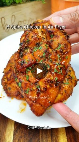 5 Spice Chicken, Chicken Airfryer, Chicken In Air Fryer, Innovative Recipes, Chicken Marinate, Soy Garlic Chicken, Meal Prep Chicken, Salad Dip, Air Fryer Recipes Chicken Breast