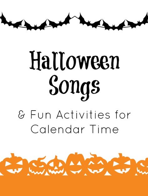 Halloween Songs For Toddlers, Spooky Songs, Time Kindergarten, Circle Songs, Spider Headband, Simple Songs, Songs For Toddlers, Halloween Songs, Hallowen Ideas