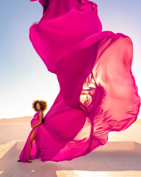 SantoriniDress – Your Unforgettable Photoshoot Experience Flowy Dress Photography, Fuchsia Outfit, Greece Dress, Flying Dress Photoshoot, Santorini Dress, Flying Dress, Dresses Photography, Couple Pregnancy Photoshoot, Dress Photoshoot